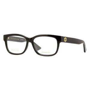 NEW GUCCI EYEGLASSES WOMEN BLACK EYEWEAR GUCCI GG1341O 001